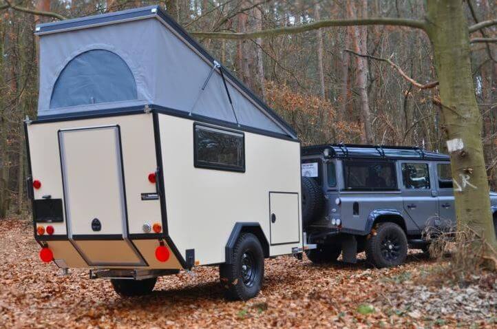 L-Line Smartcamp met vouwdak