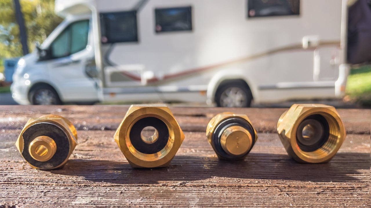 Gasadapter voor kamperen in Europa