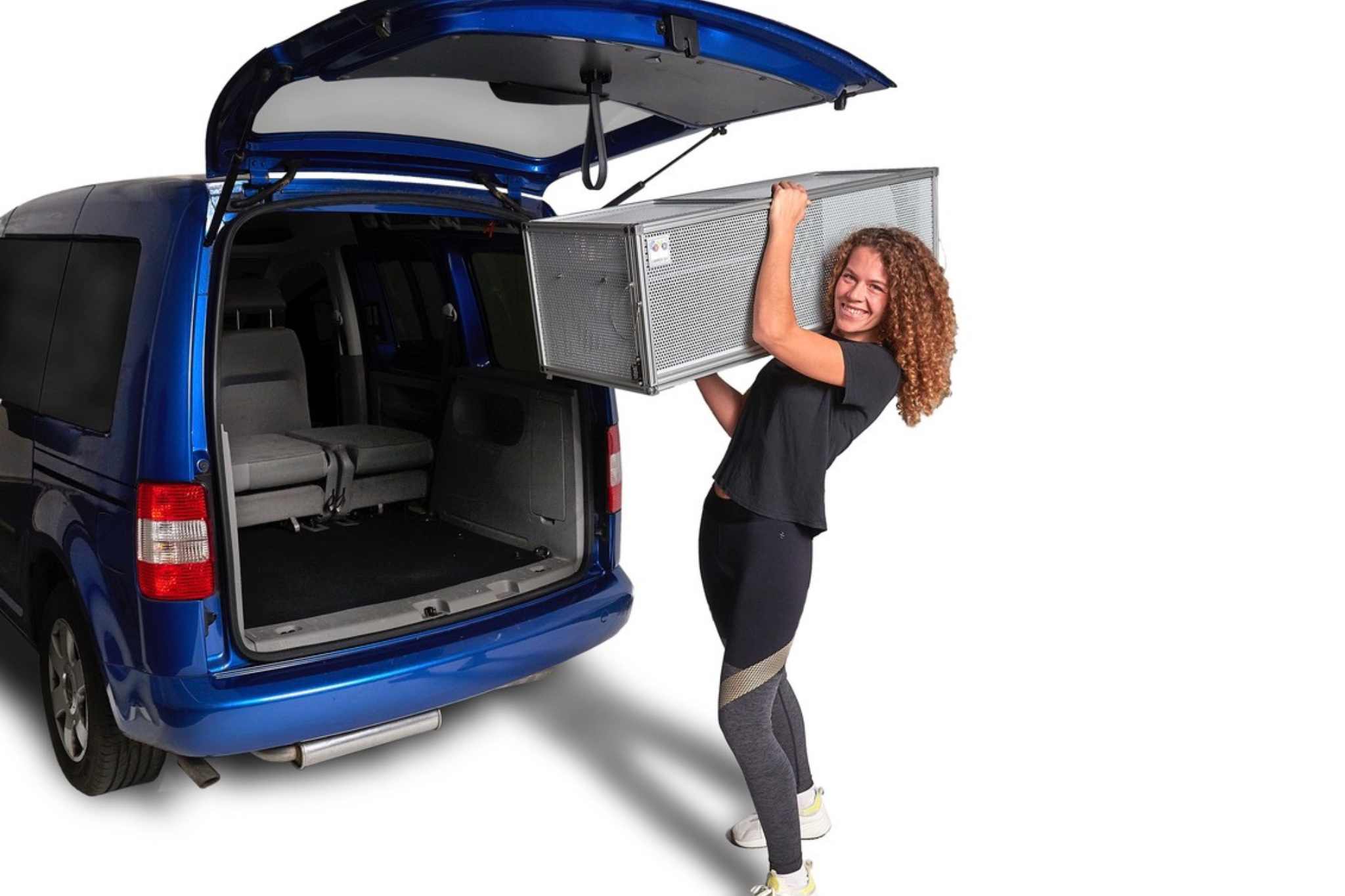 De COMO Camperbox is gemakkelijk te vervoeren, waardoor hij snel en ongecompliceerd te verwijderen is. Sepp Klement, COMO-camper