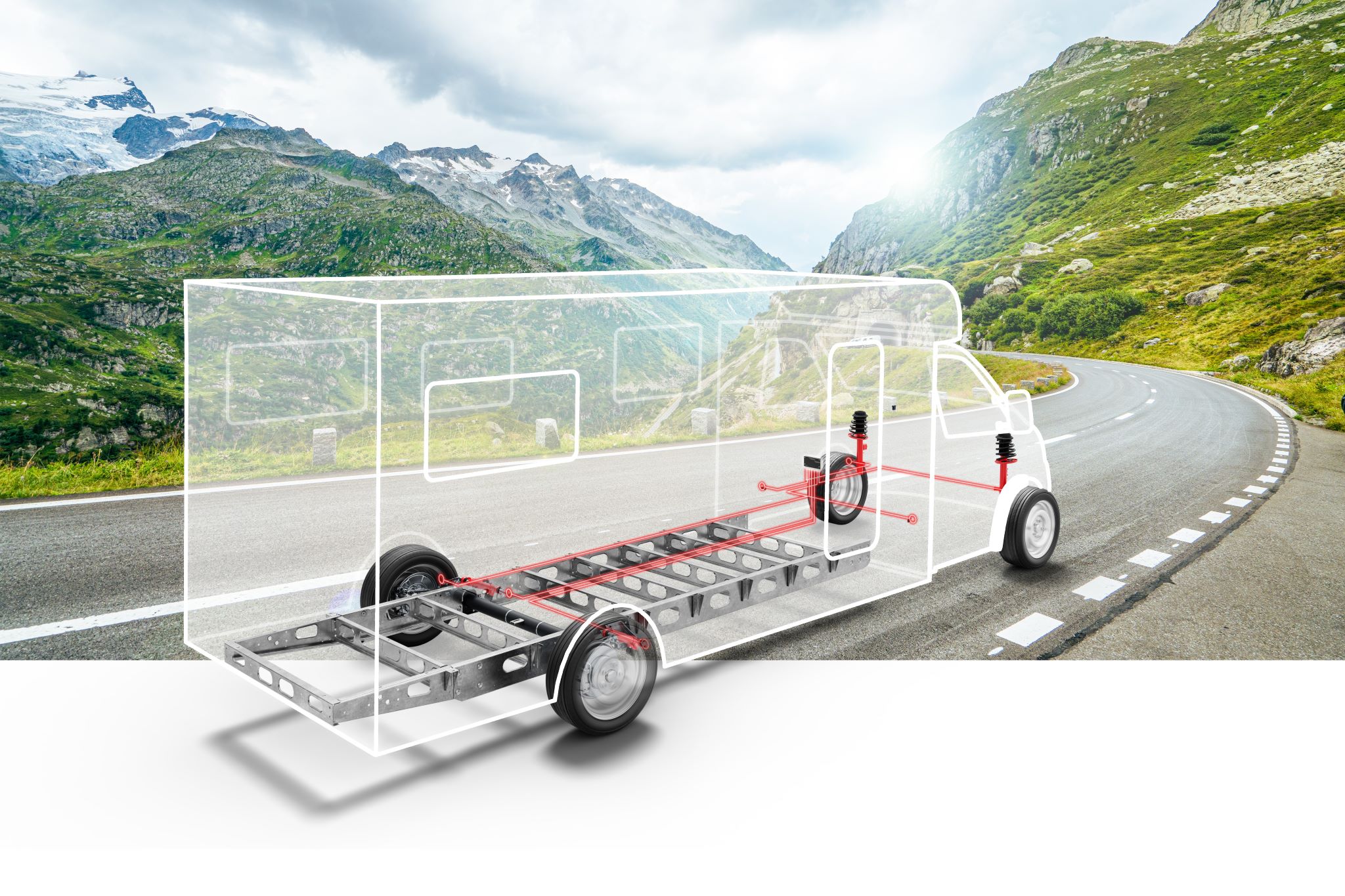 Dit nieuwe AL-KO COMFORT DRIVE camperchassis denkt met je mee – Meer rijcomfort en veiligheid