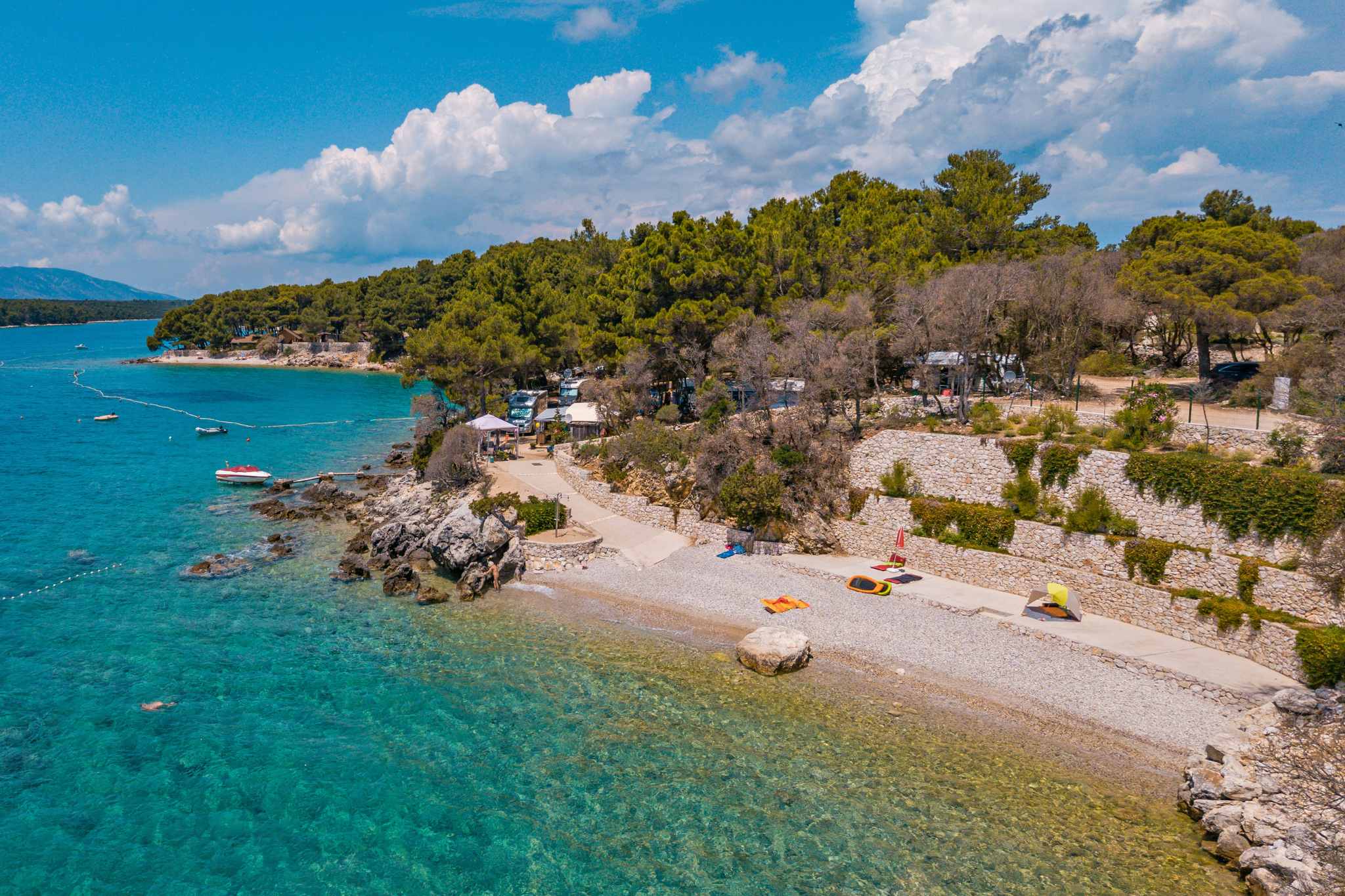 Kampeervakantie in Kroatië: De eilanden in de Kvarner Baai