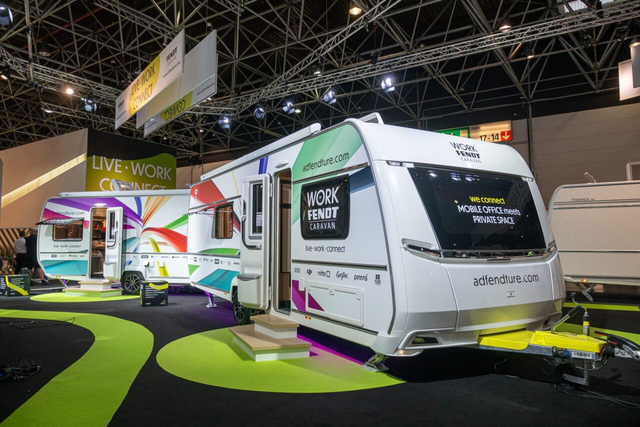 Fendt Concept Work &amp; Connect Adfendture Caravan Salon 2023