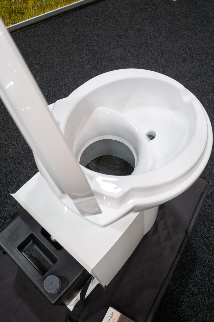 Arwinger cassette scheidingstoilet (2024): Ombouwset voor Thetford chemisch toilet 1 arwinger kassetten trenntoilette oben