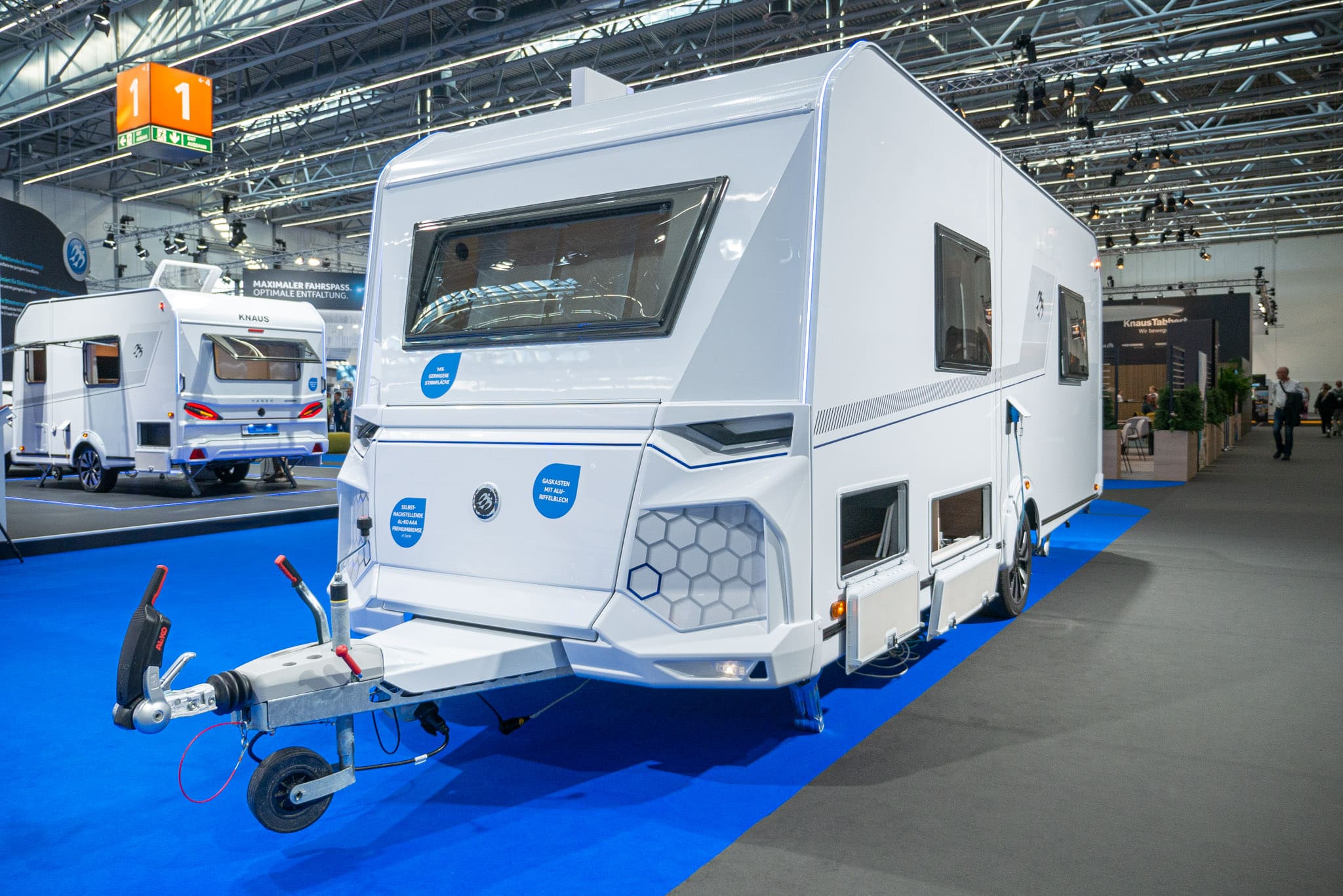 Knaus Yaseo 500 DK (2024): gasloze caravan met laag gewicht – met 360° tour!