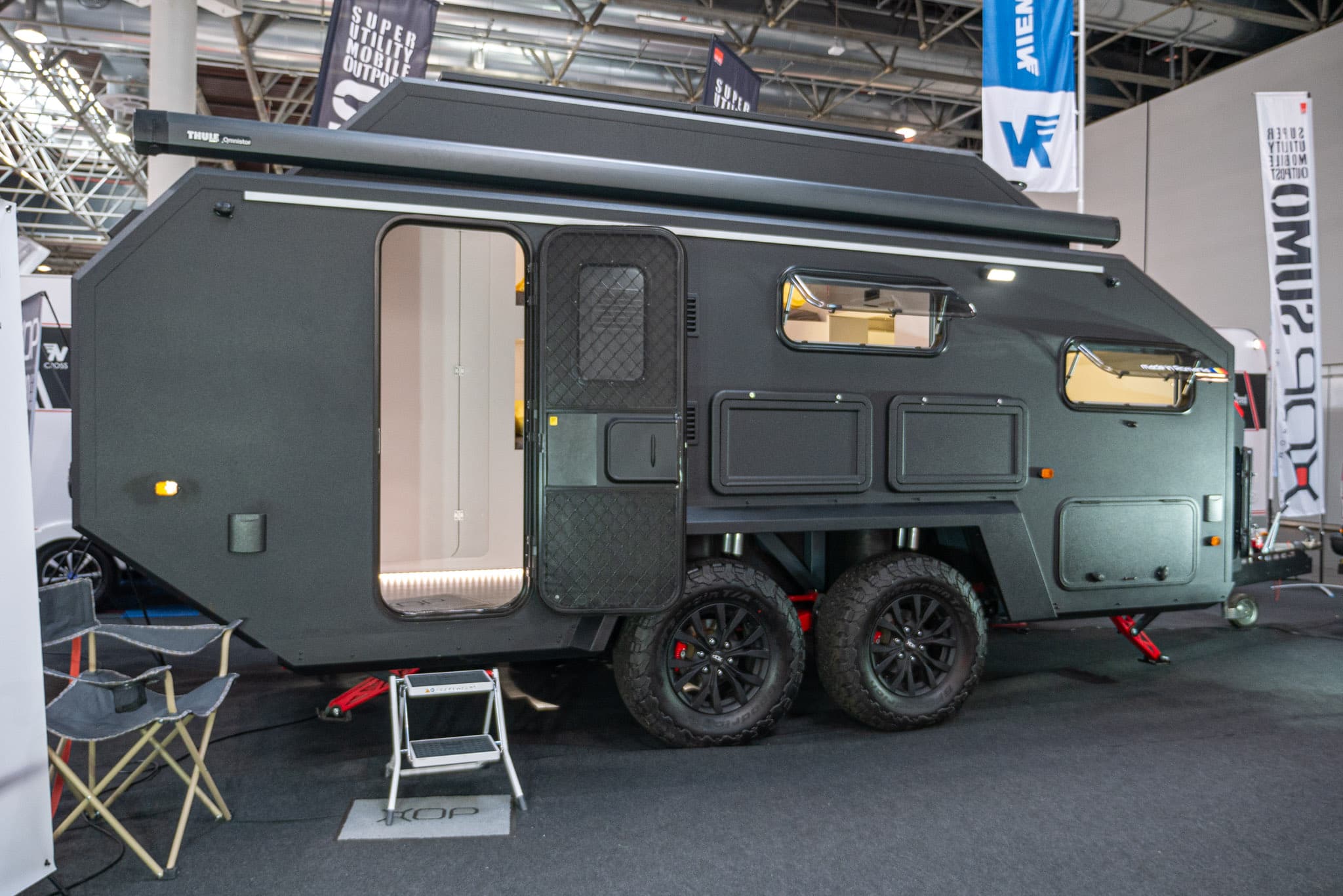 XOP Sumo (2024): zelfvoorzienende terreinwagen op zware tandemas – met 360° tour!