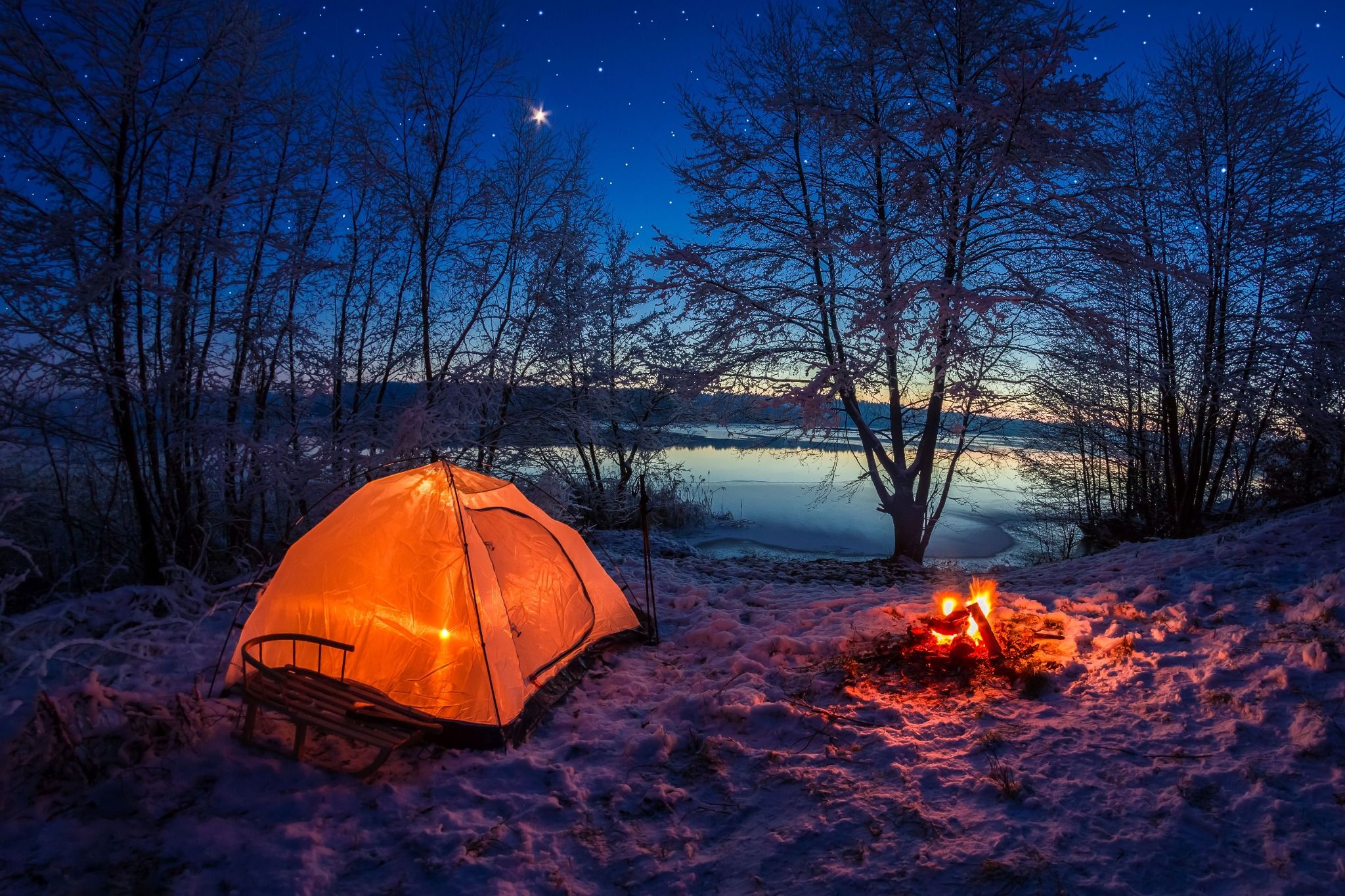 Voor kamperen in de winter: De beste tentverwarming
