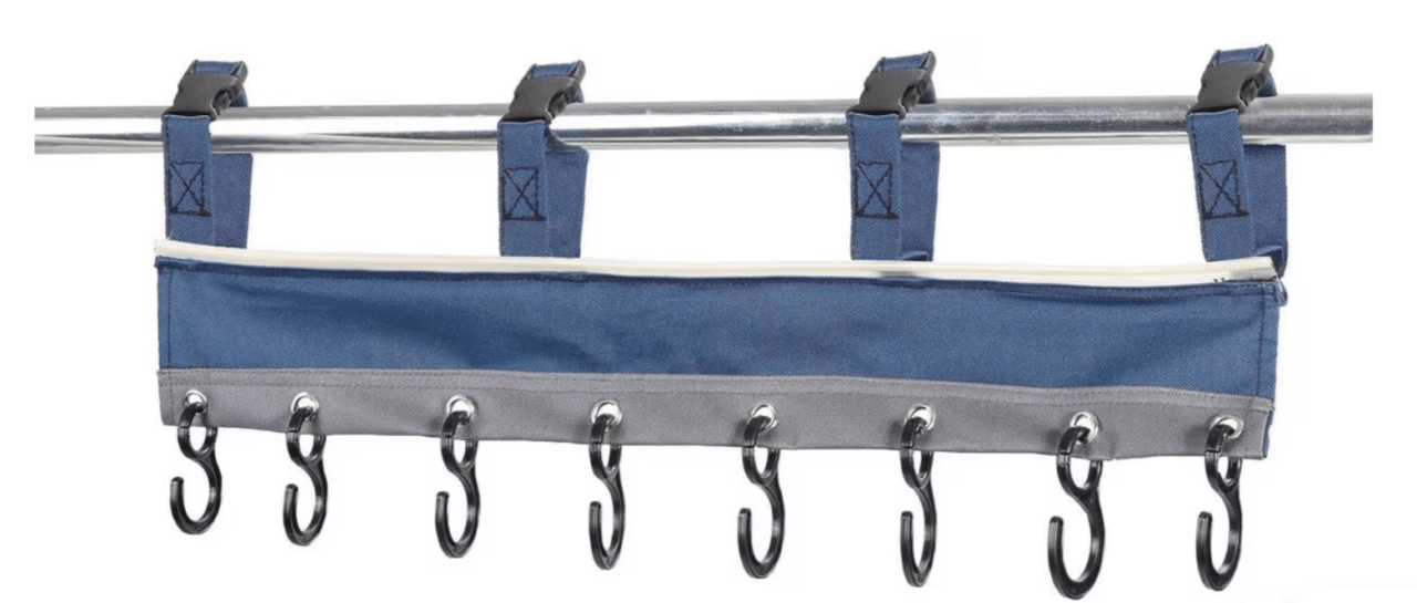 Brunner-Arial-Zelthakenleiste-60x9-5cm-blau-bei-Camping-Wagner-Campingzubehör Brunner Arial Zelthakenleiste, 60x9,5cm, blau