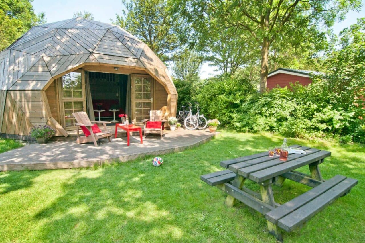 Campingland Nederland: Individuele huuraccommodaties voor een ontspannen vakantie 34 Camping Nederland Huuraccommodatie Camping Delftse Hout_Holz