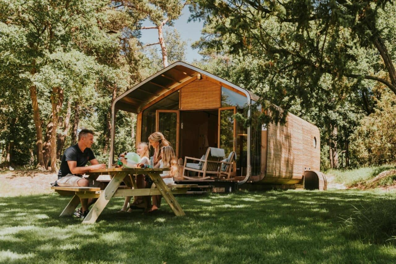 Campingland Nederland: Individuele huuraccommodaties voor een ontspannen vakantie 4 Camping Nederland Huuraccommodatie "Wikkelhouse"