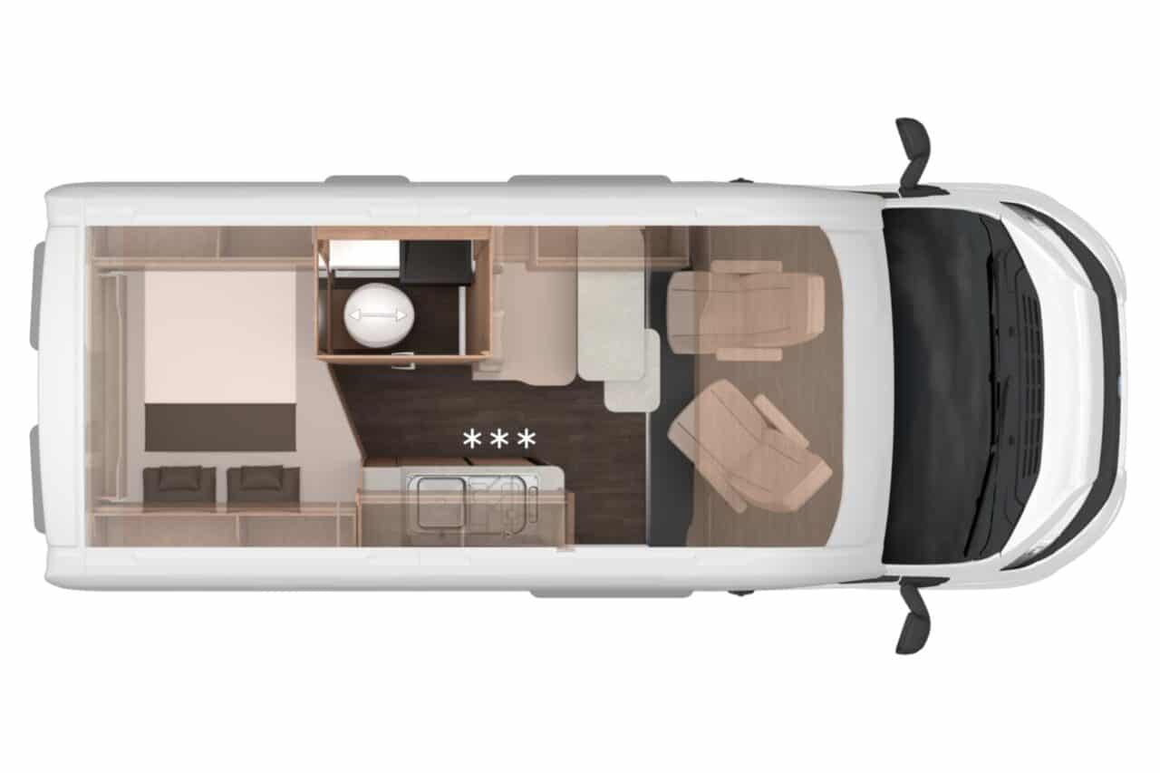 Campers voor 2 personen - Knaus