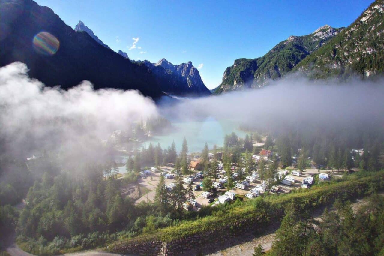 Kamperen in Zuid-Tirol Dolomieten