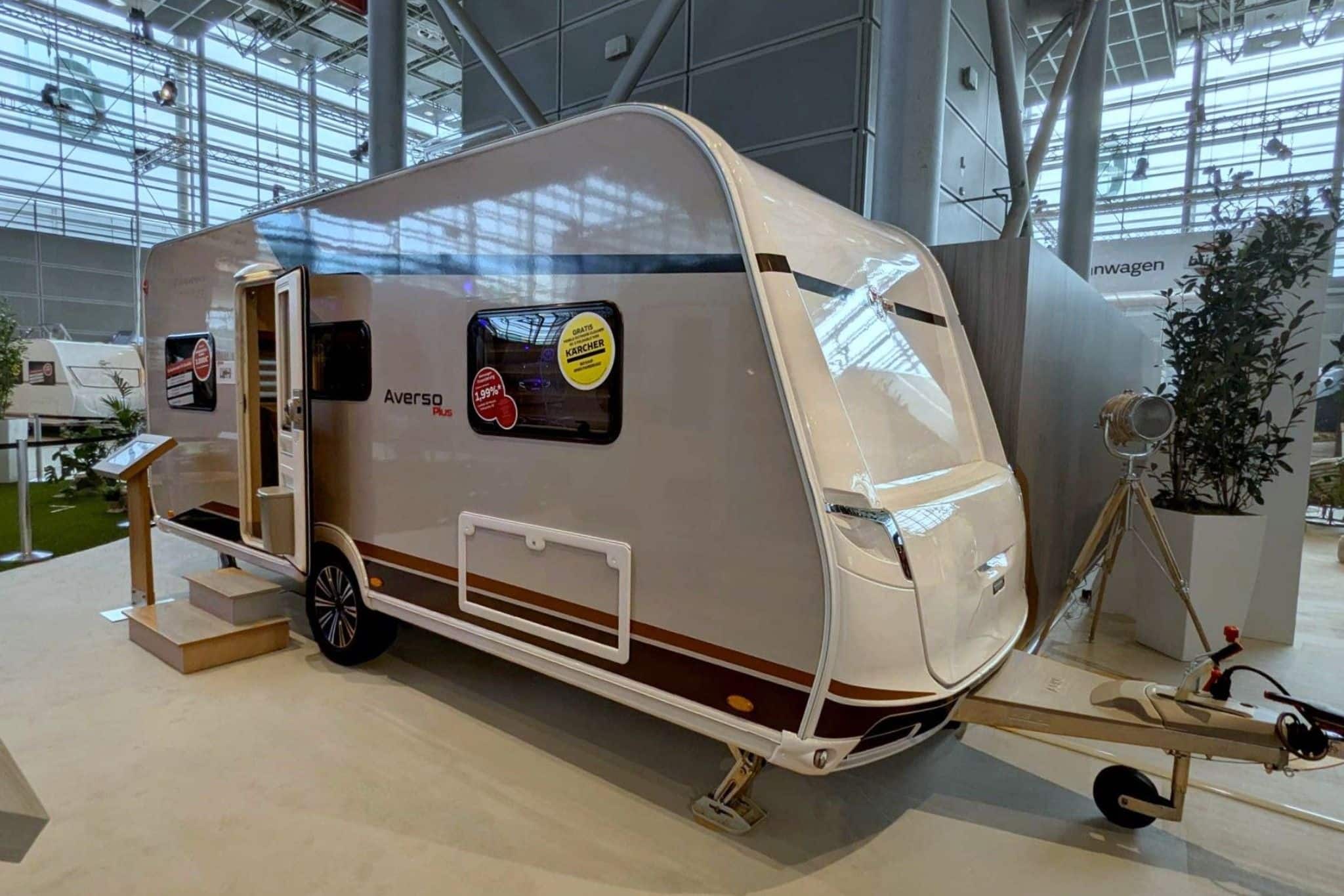 Bürstner Averso Plus 520 TL (2025) – Compacte caravan met maximaal 6 slaapplaatsen