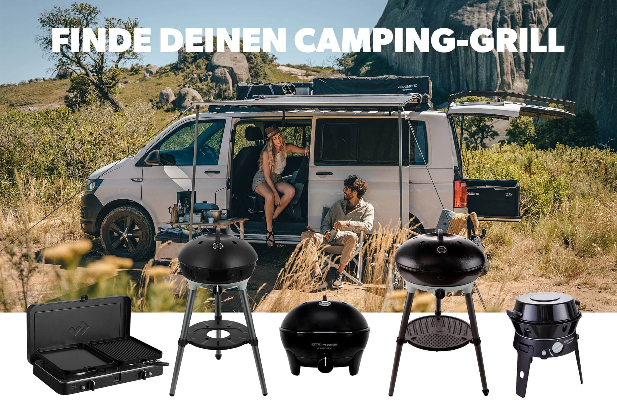 CADAC campingbarbecues: Welke gasbarbecue past het best bij jou?