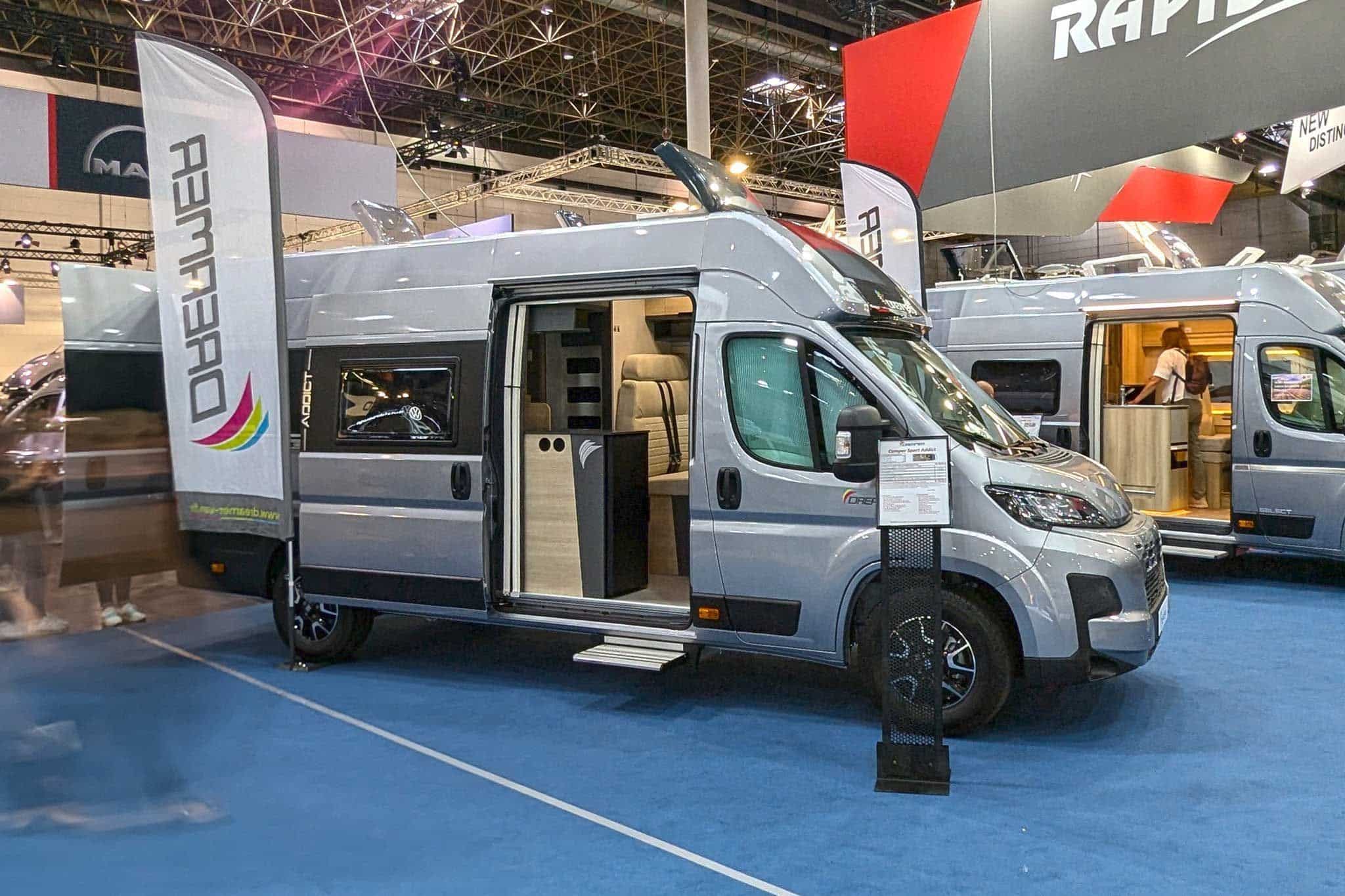 Innovations Caravan Salon 2024: Dreamer Sport Addict – de praktische paneelbus voor motorrijders en quadrijders