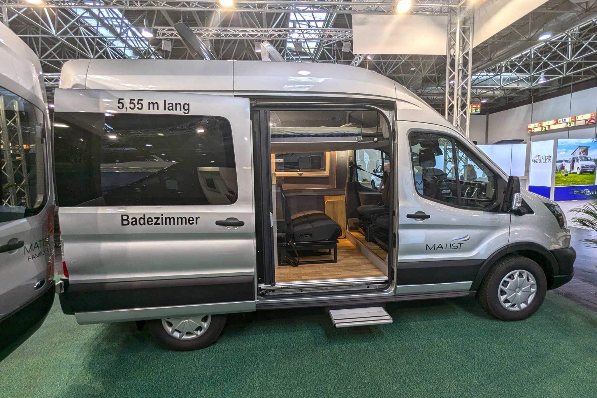 Matist Family L (2024) – Creatieve Ford Transit camper voor maximaal 5 personen
