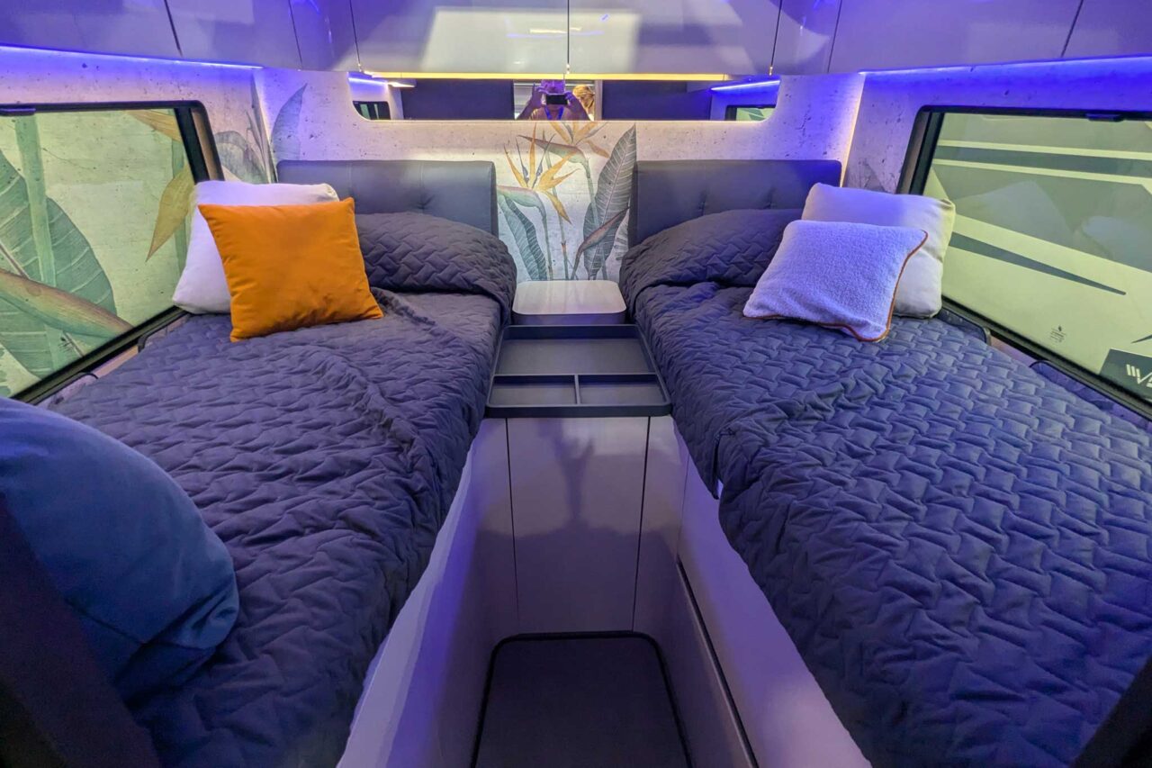 Mobilvetta Fluideen studiebedden Caravan Salon 2024