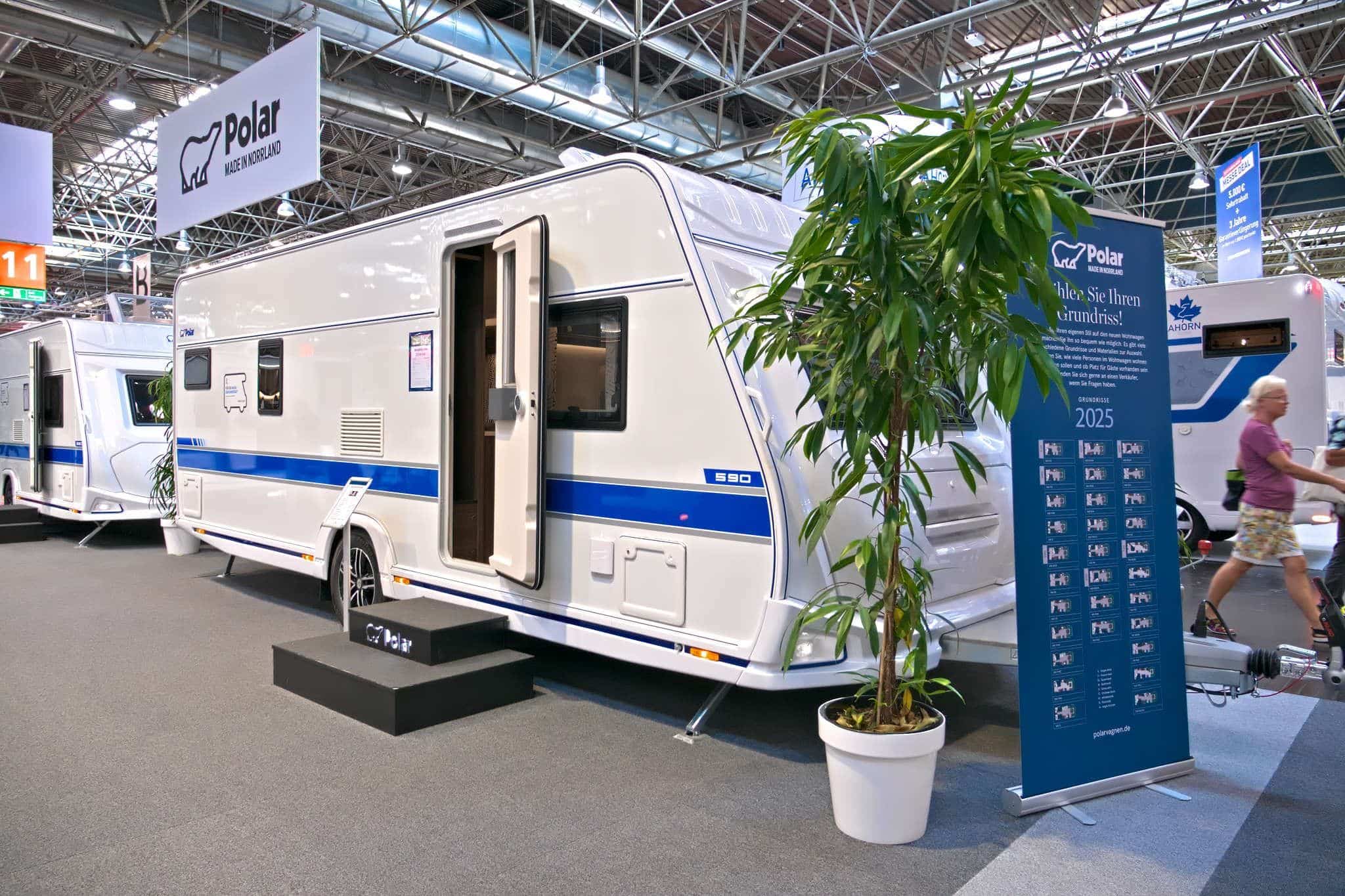 Polar Blueline 590 BFW (2025) – Luxe caravan voor maximaal 5 personen