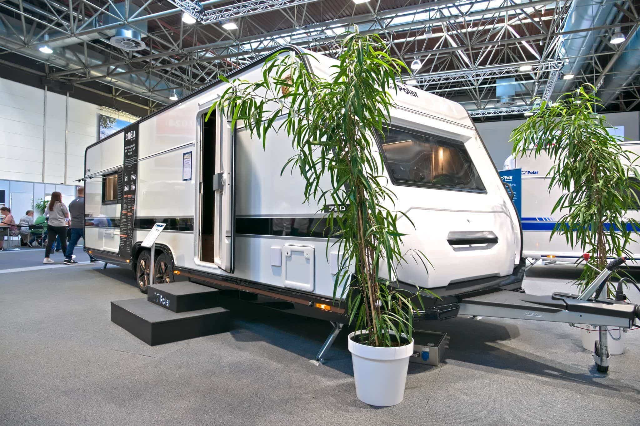 Polar Chimera 730 BSL – Winterklare premium caravan voor de luxe kampeerder