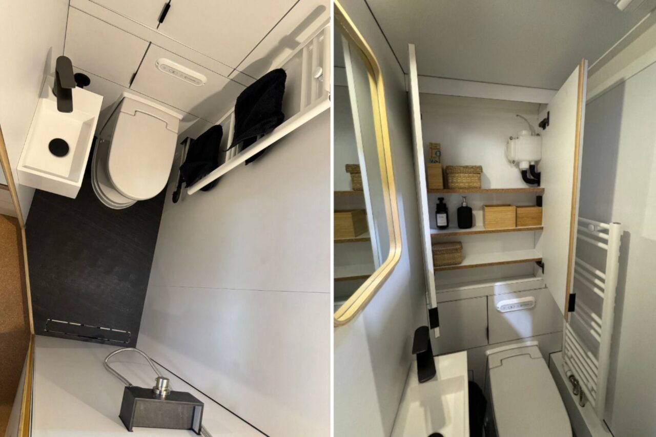 Greenlander Sherpa 4x4 (2025) - Eco-vriendelijke luxe camper met vierwielaandrijving voor 2 personen 5 greenlander sherpa 4x4 bad caravan salon 2024 c katja scholz