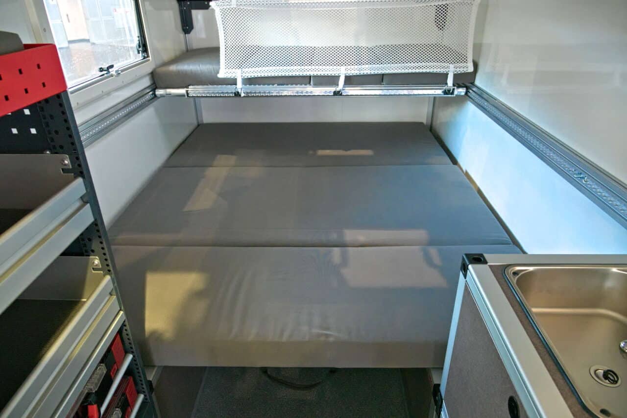 LMC Modo (2025): Modulaire caravan met modulair systeem op basis van Humbaur 4 lmc modo bett