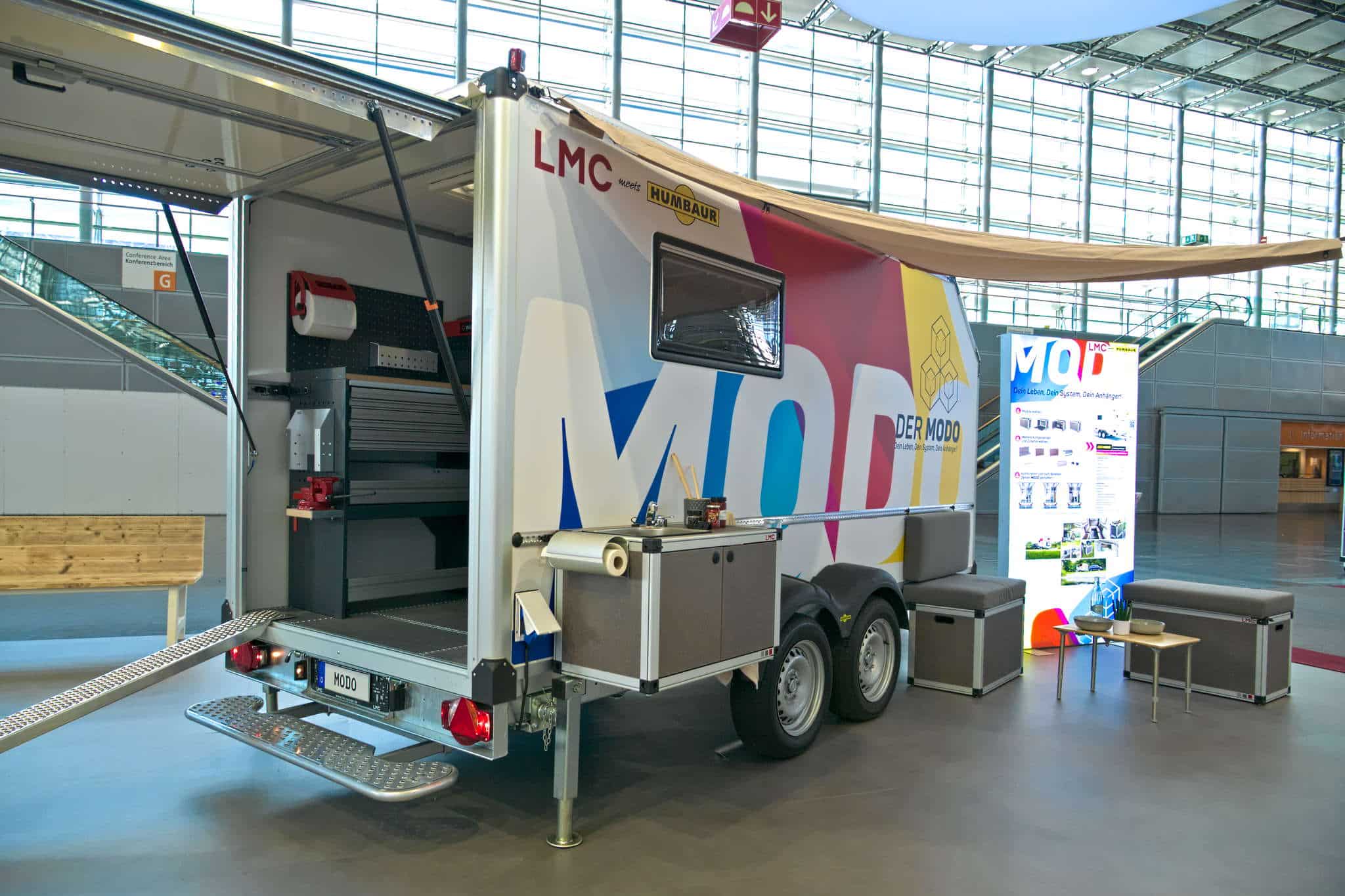 LMC Modo (2025): Modulaire caravan met modulair systeem op basis van Humbaur