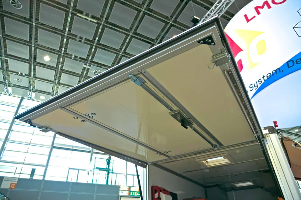 LMC Modo (2025): Modulaire caravan met modulair systeem op basis van Humbaur 14 lmc modo heckklappe