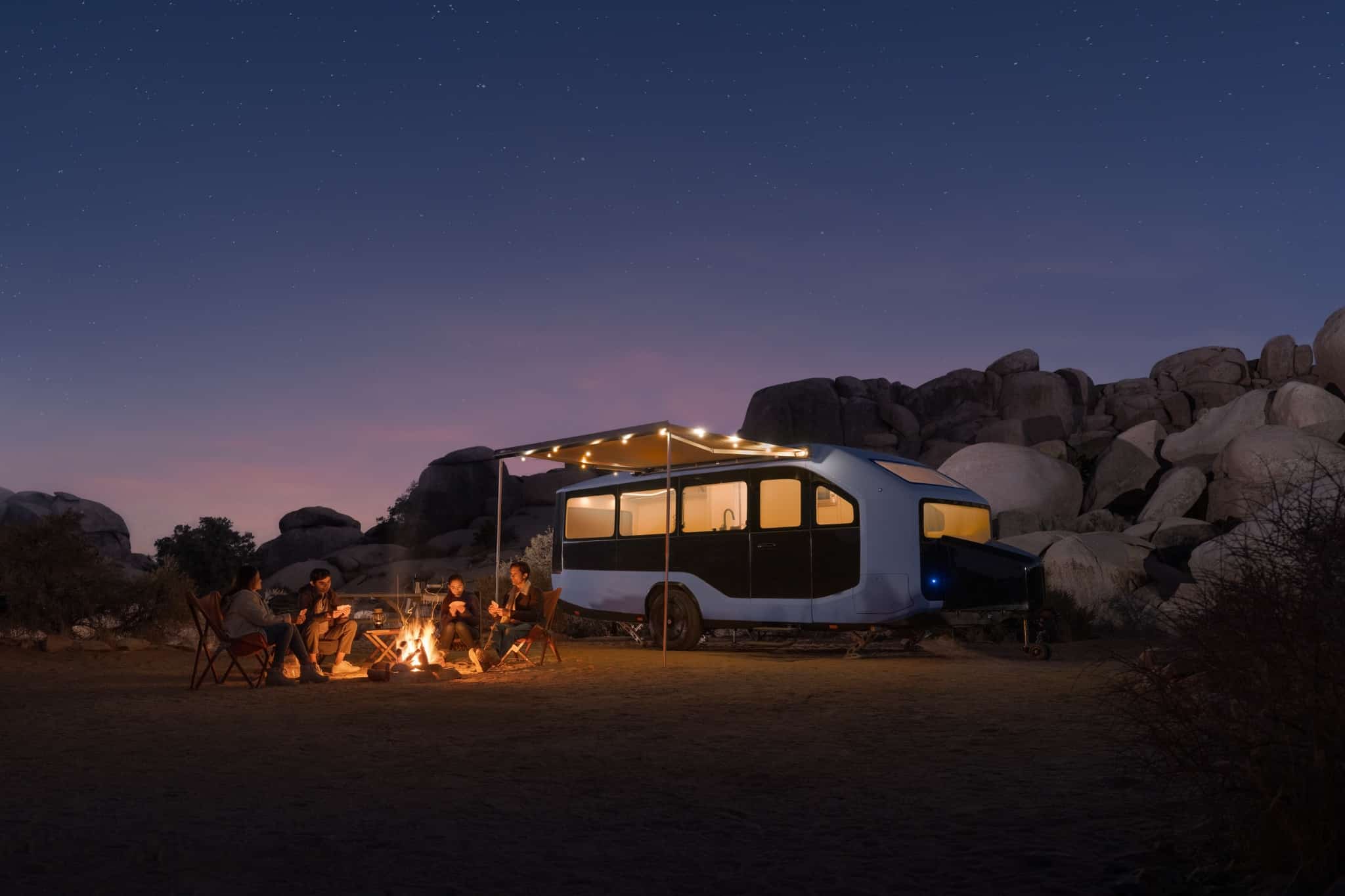 Pebble Flow op CES 2025: Een blik in de toekomst van de caravan