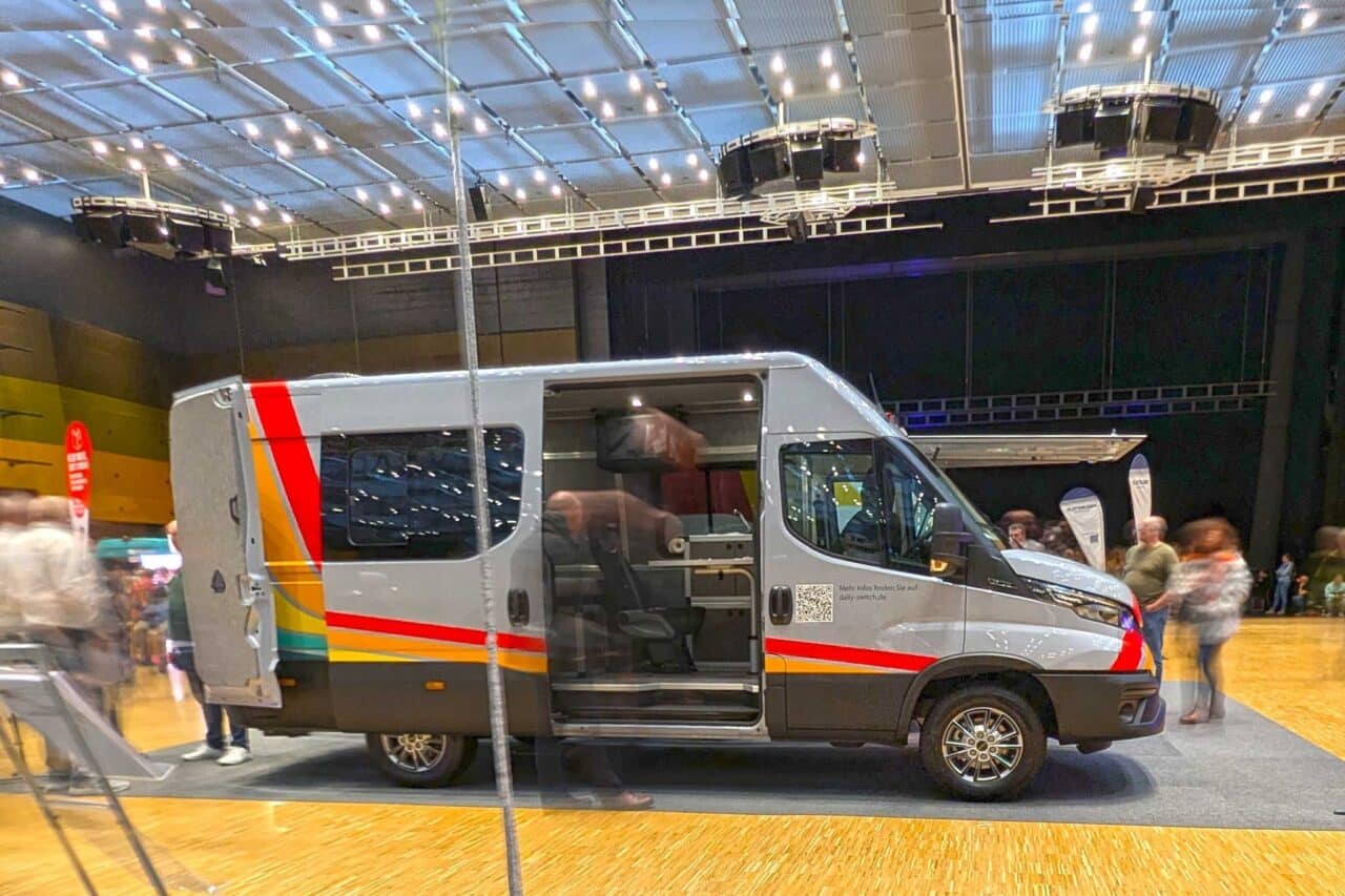 LMC MODO Iveco Daily Switch op de CMT 2025 Het modulaire systeem voor zelfconfiguratie