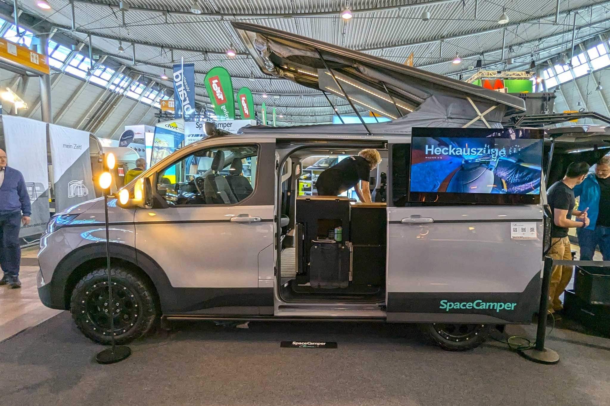 SpaceCamper Classic+ Ford (2025): flexibele camper met modulaire opbouw voor maximaal 5 personen