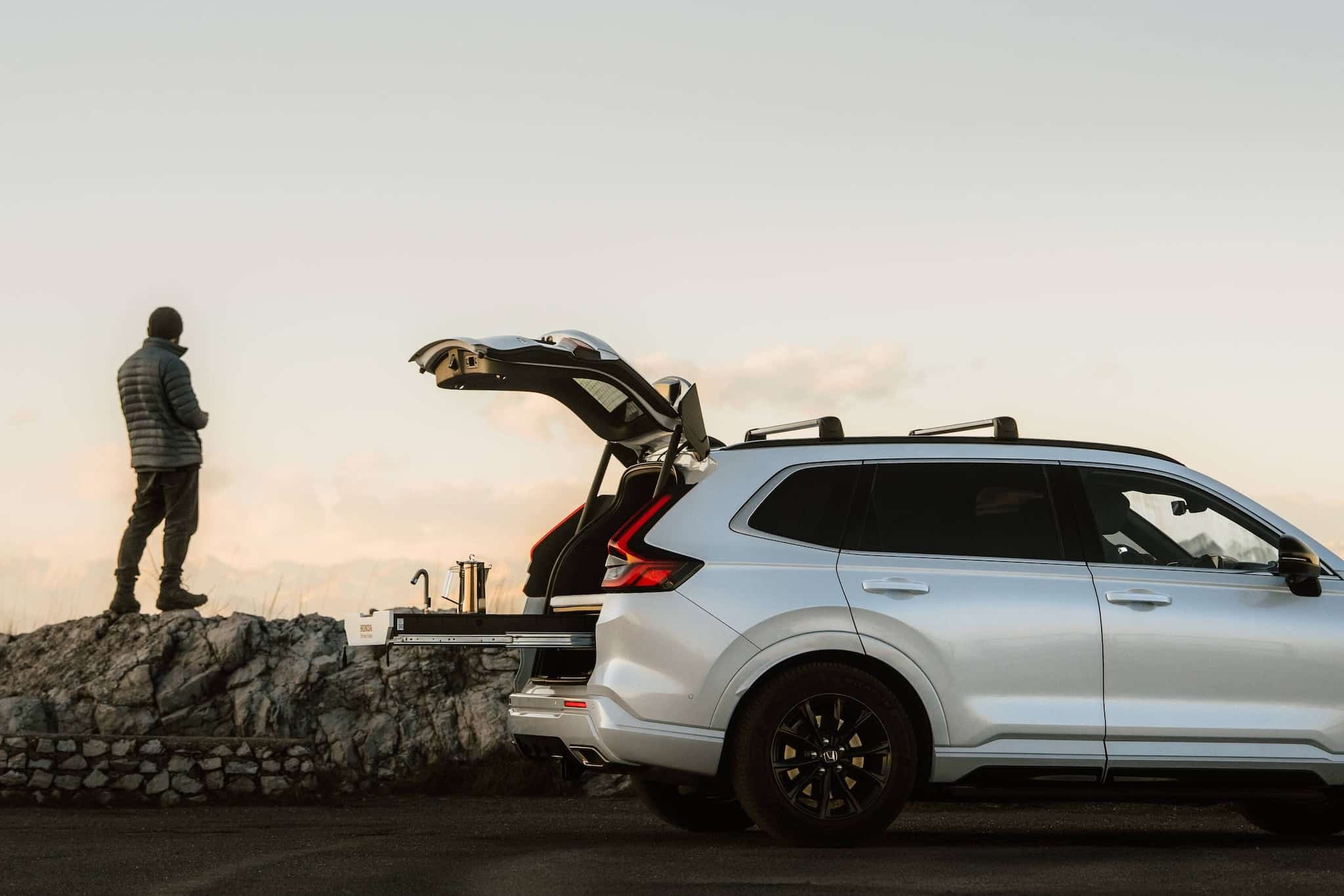 Honda CR-V Dream Pod: Compacte minicamper gebaseerd op een plug-in hybride SUV